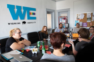 Wyoming Equality and Equality State Policy Center site visit